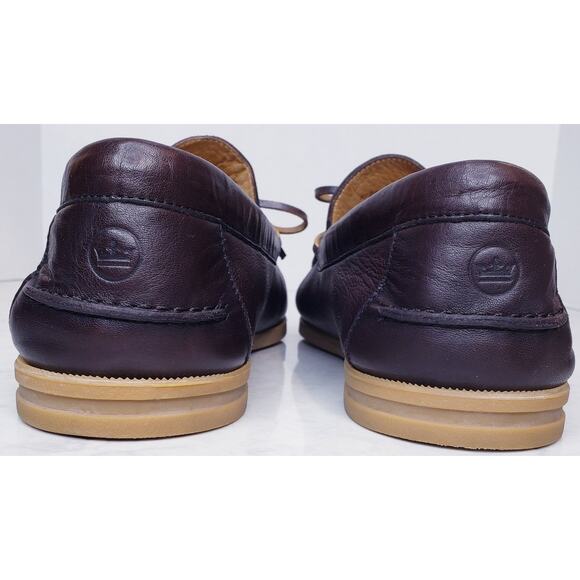 PETER MILLAR Leather Boat Shoes Men's Size 13M w/ ? Sheepskin Removable Insoles - Picture 6 of 16